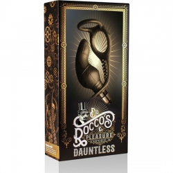 DAUNTLESS - ANILLO CON PLUG VIBRADOR DORADO