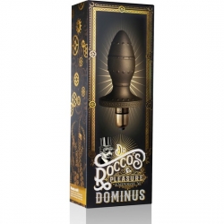 DOMINUS - PLUG VIBRADOR DORADO