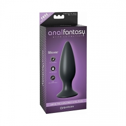 DILDO L RECHARGEABLE ANAL NEGRO