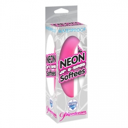 NEON JR G-SPOT SOFTEES VIBRADOR PUNTO G ROSA