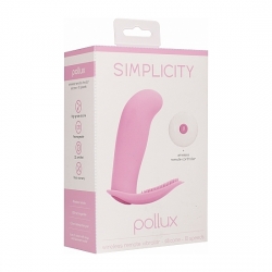 LEON VIBRADOR SILICONA CONTROL REMOTO - ROSA