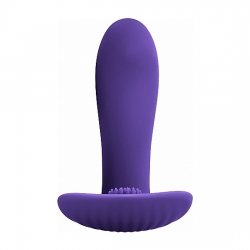 LEON VIBRADOR SILICONA CONTROL REMOTO - MORADO