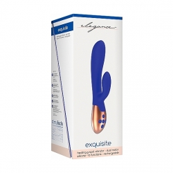 VIBRADOR HEATING G-SPOT EXQUISITE - AZUL