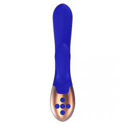 VIBRADOR HEATING G-SPOT EXQUISITE - AZUL