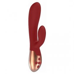 VIBRADOR HEATING G-SPOT EXQUISITE - ROJO