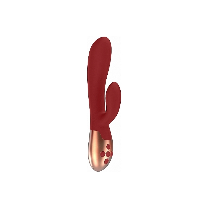 VIBRADOR HEATING G-SPOT EXQUISITE - ROJO