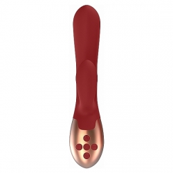 VIBRADOR HEATING G-SPOT EXQUISITE - ROJO