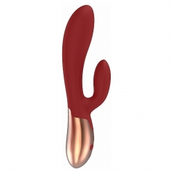 VIBRADOR HEATING G-SPOT EXQUISITE - ROJO