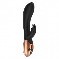 VIBRADOR HEATING RABBIT OPULENT - NEGRO