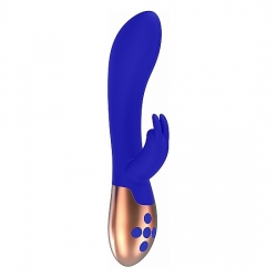 VIBRADOR HEATING RABBIT OPULENT - AZUL