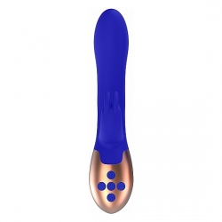 VIBRADOR HEATING RABBIT OPULENT - AZUL