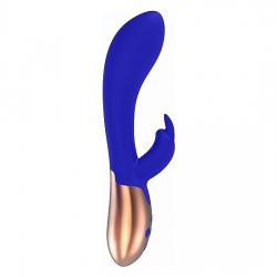 VIBRADOR HEATING RABBIT OPULENT - AZUL