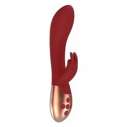 VIBRADOR HEATING RABBIT OPULENT - ROJO