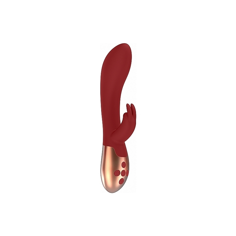 VIBRADOR HEATING RABBIT OPULENT - ROJO