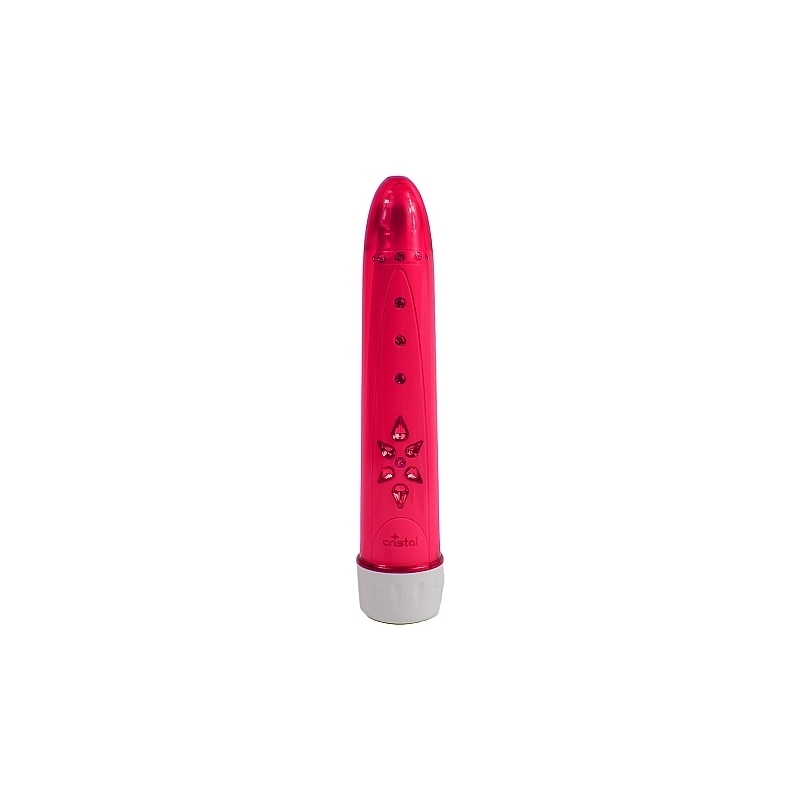 CLIMAX CRISTAL VIBRADOR 6X - FUCSIA