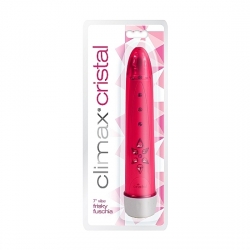 CLIMAX CRISTAL VIBRADOR 6X - FUCSIA