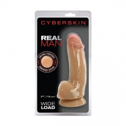 PENE REALÍSTICO CYBERSKIN REAL MAN WIDE LOAD