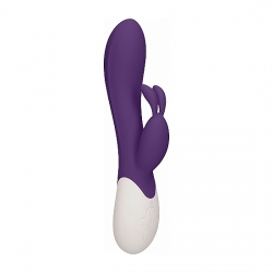 FLAME - VIBRADOR CONEJITO CON CALOR - MORADO