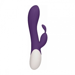 FLAME - VIBRADOR CONEJITO CON CALOR - MORADO