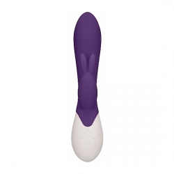 FLAME - VIBRADOR CONEJITO CON CALOR - MORADO