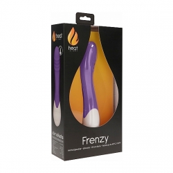 FRENZY - VIBRADOR PUNTO G CON CALOR - MORADO