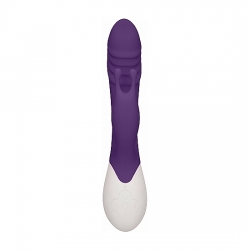 IGNITE - VIBRADOR RAMPANTE CON CALOR - MORADO