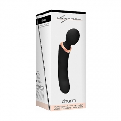 CHARM VIBRADOR MULTIPOSICIÓN - NEGRO