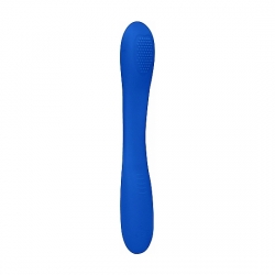 DOBLE PENETRACION VIBRADOR FLEX AZUL