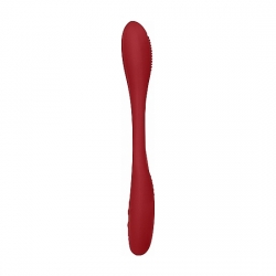 DOBLE PENETRACION VIBRADOR FLEX ROJO