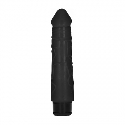 GC PENE VIBRADOR THICK REALÍSTICO 20CM - NEGRO