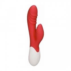 SUNBURST - VIBRADOR RAMPANTE CON CALOR - ROJO