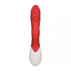 SUNBURST - VIBRADOR RAMPANTE CON CALOR - ROJO