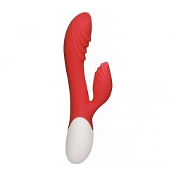 SUNBURST - VIBRADOR RAMPANTE CON CALOR - ROJO