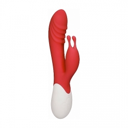 IGNITE - VIBRADOR RAMPANTE CON CALOR - ROJO