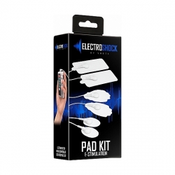 PAD KIT JUEGO DE ELECTROESTIMULACIÓN - BLANCO