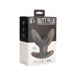 BUTT PLUG - SPLIT 5 - 8CM - NEGRO