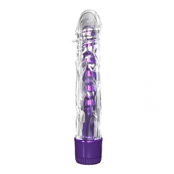 MR. TWISTER METALLIC VIBRADOR CON FUNDA - MORADO