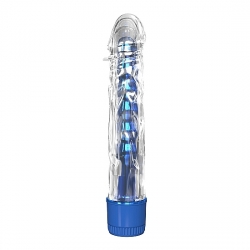 MR. TWISTER METALLIC VIBRADOR CON FUNDA - AZUL