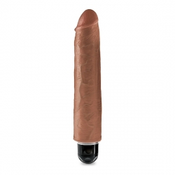 STIFFY PENE VIBRADOR 30CM - MULATO