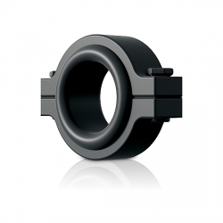 CONTROL PIPE-CLAMP ANILLO SILICONA - NEGRO