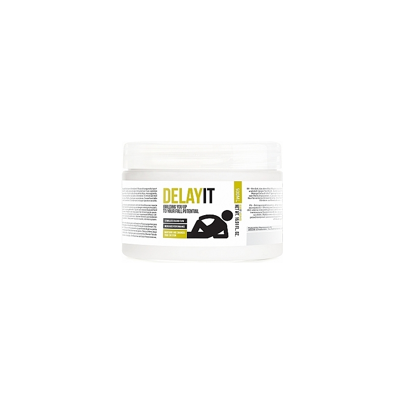 DELAY IT - BUILDING YOU UP TO YOUR FULL POTENTIAL - GEL RETARDANTE 500ML