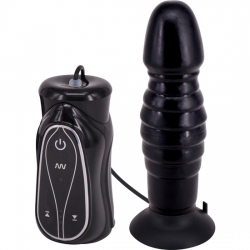 PLEASURE THRUST PLUG VIBRADOR - NEGRO