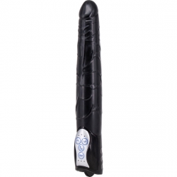 LONG JOHN PENE CON VIBRADOR - NEGRO