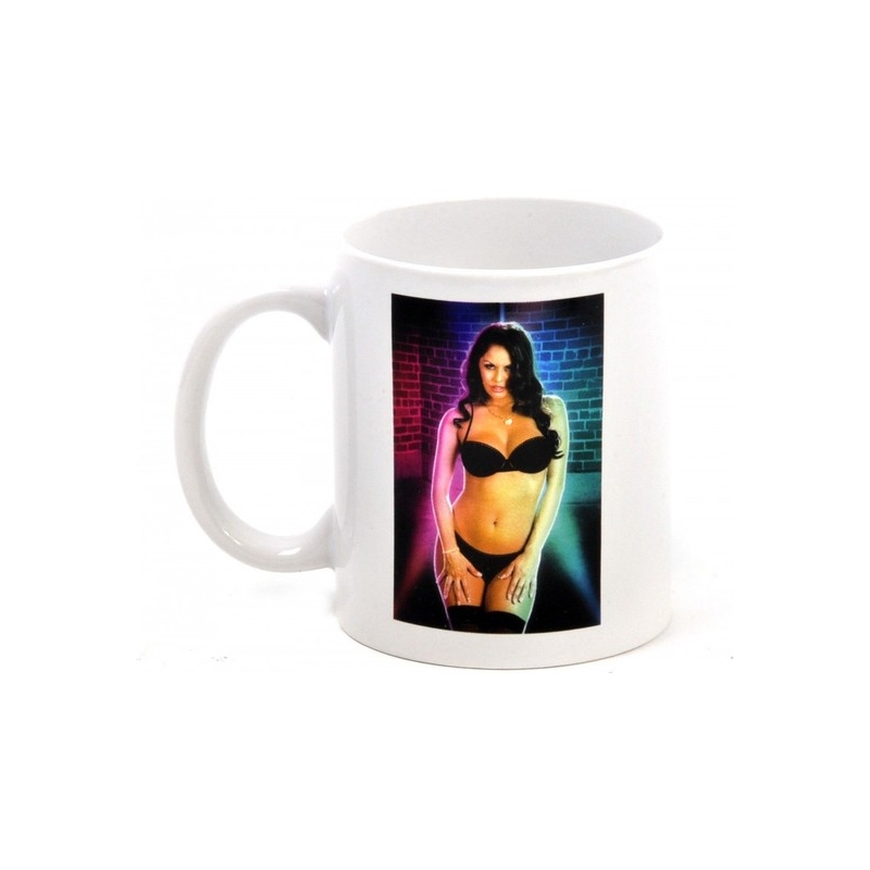 STRIP MUG - MODELO MUJER CASTAÑA