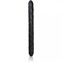 BLACK JACK PENE DOBLE REALÍSTICO 46CM - NEGRO