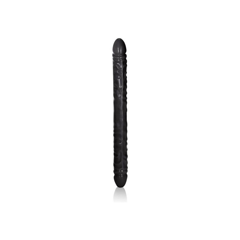 BLACK JACK PENE DOBLE REALÍSTICO 46CM - NEGRO