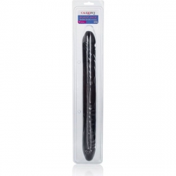 BLACK JACK PENE DOBLE REALÍSTICO 46CM - NEGRO