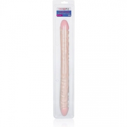 IVORY DUO PENE DOBLE REALÍSTICO 46CM