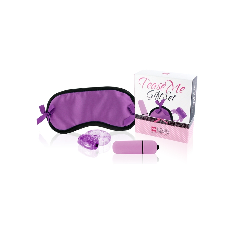 LOVERS PREMIUM TEASE ME SET DE REGALO MORADO