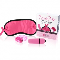 LOVERS PREMIUM TEASE ME SET DE REGALO ROSA